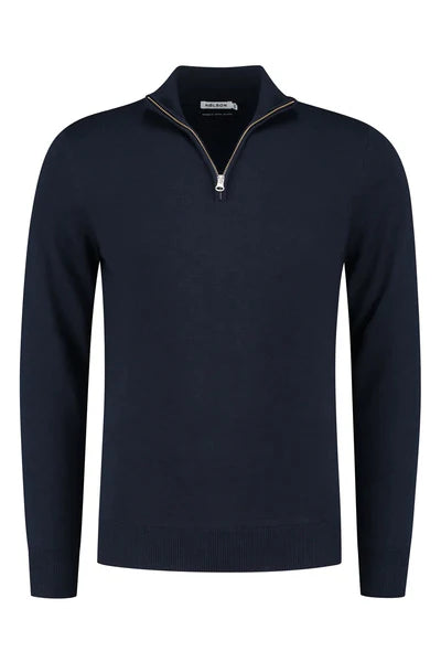 Quarter-zip - Dark Blue